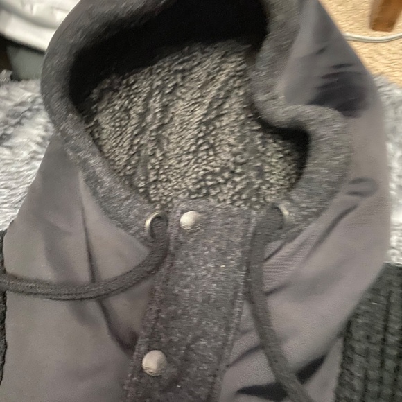 Diesel Military Parka Hooded Waffle knit wool blend , Size M Unique, men… - Picture 3 of 6